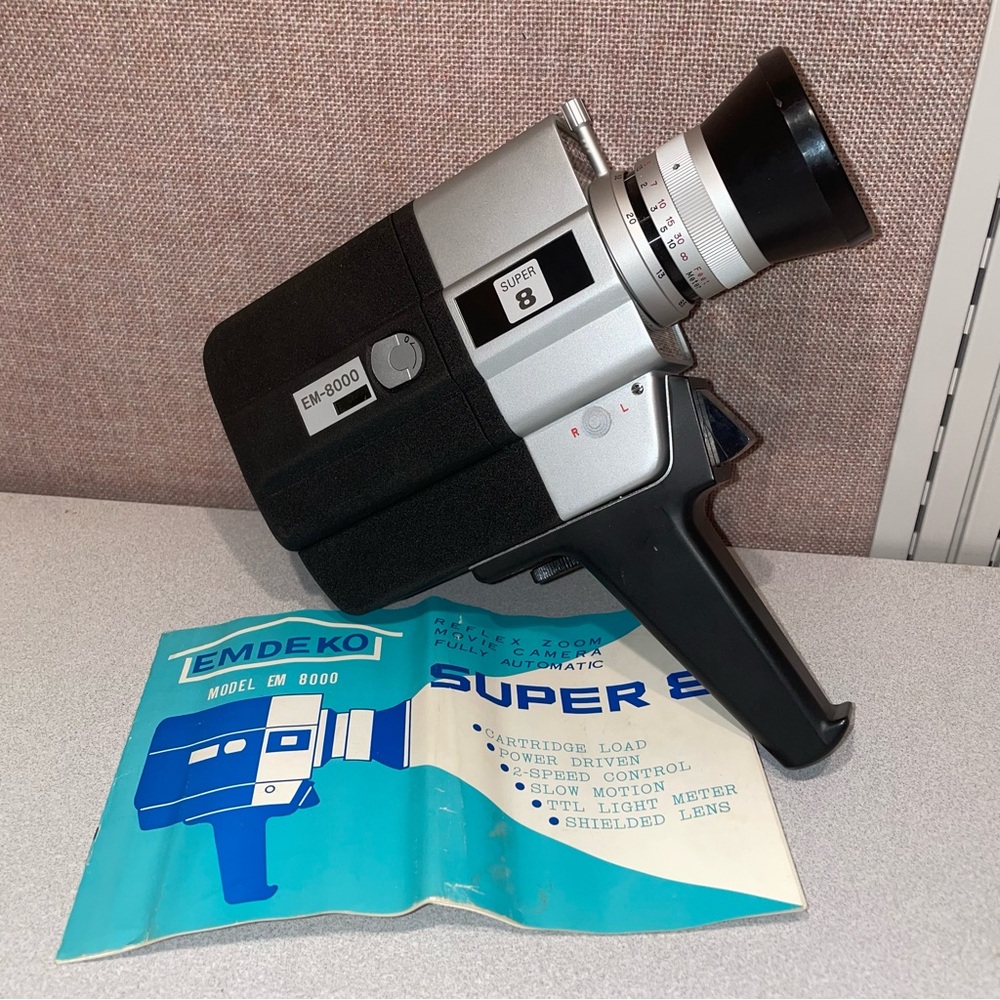 Emdeko Super 8 Movie Camera EM 8000